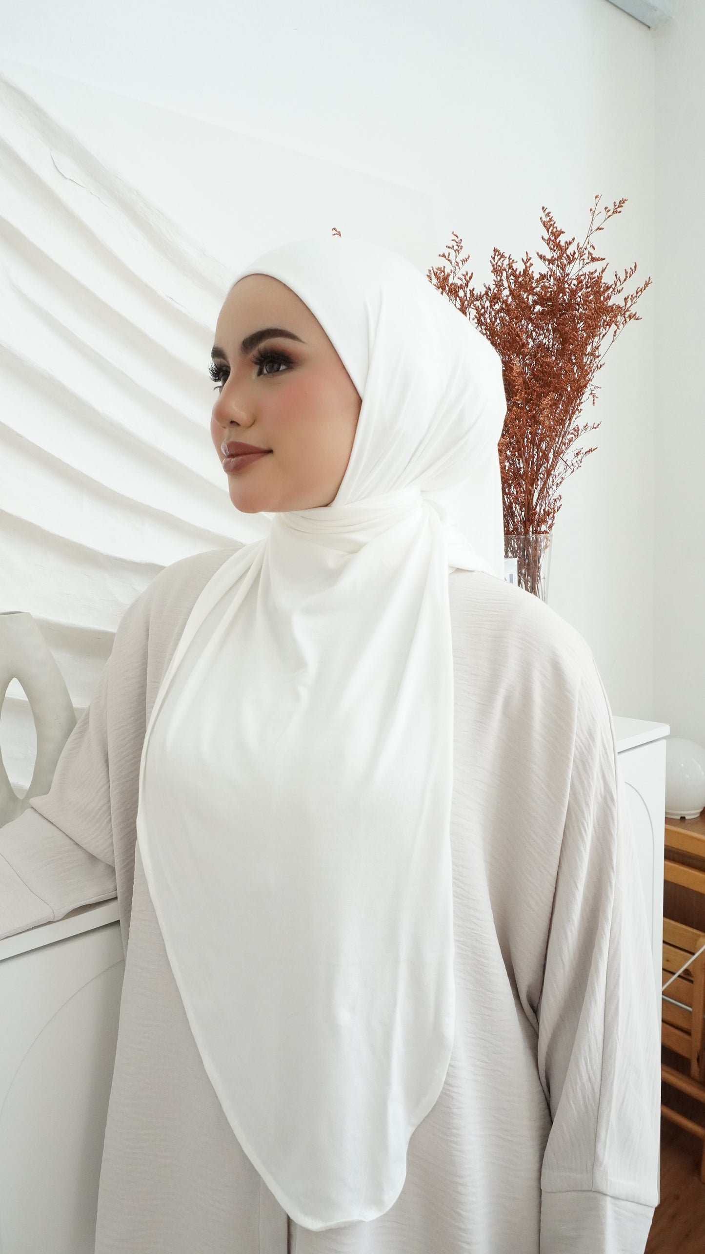 Dahlia Bawal Shawl Instant