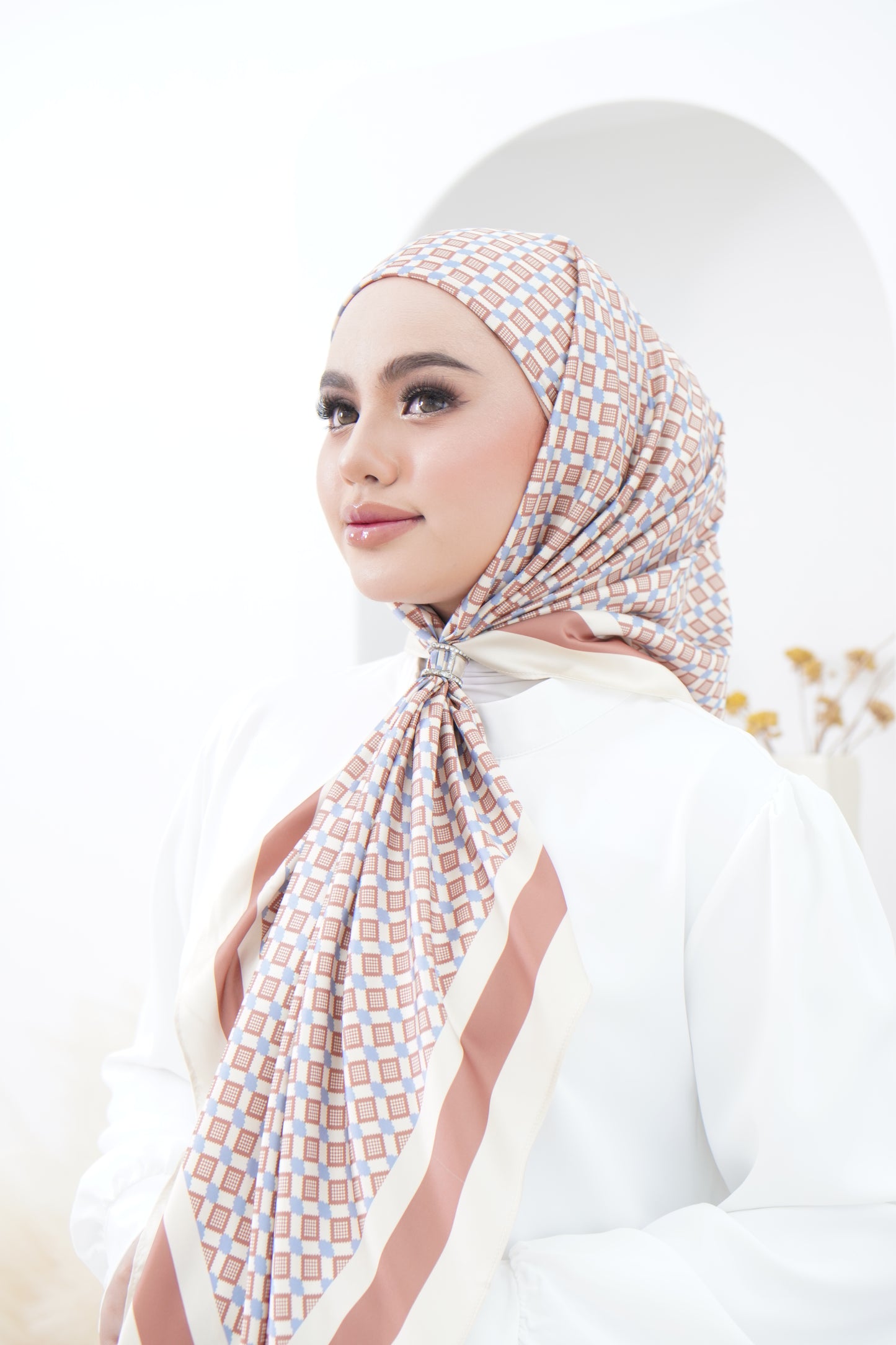 Instant Bawal Printed Satin