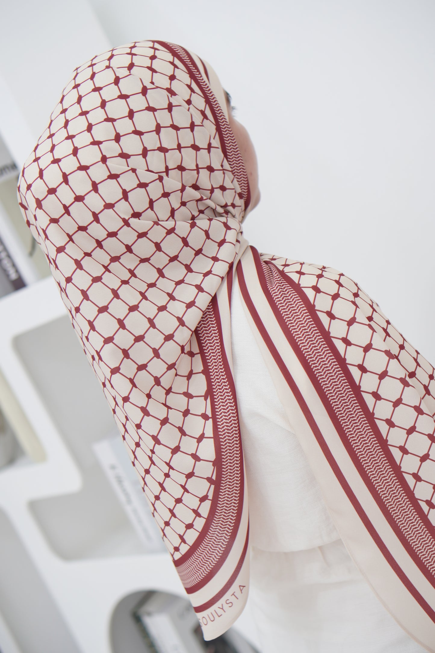 Puteri Bawal Shawl Instant Chiffon Printed