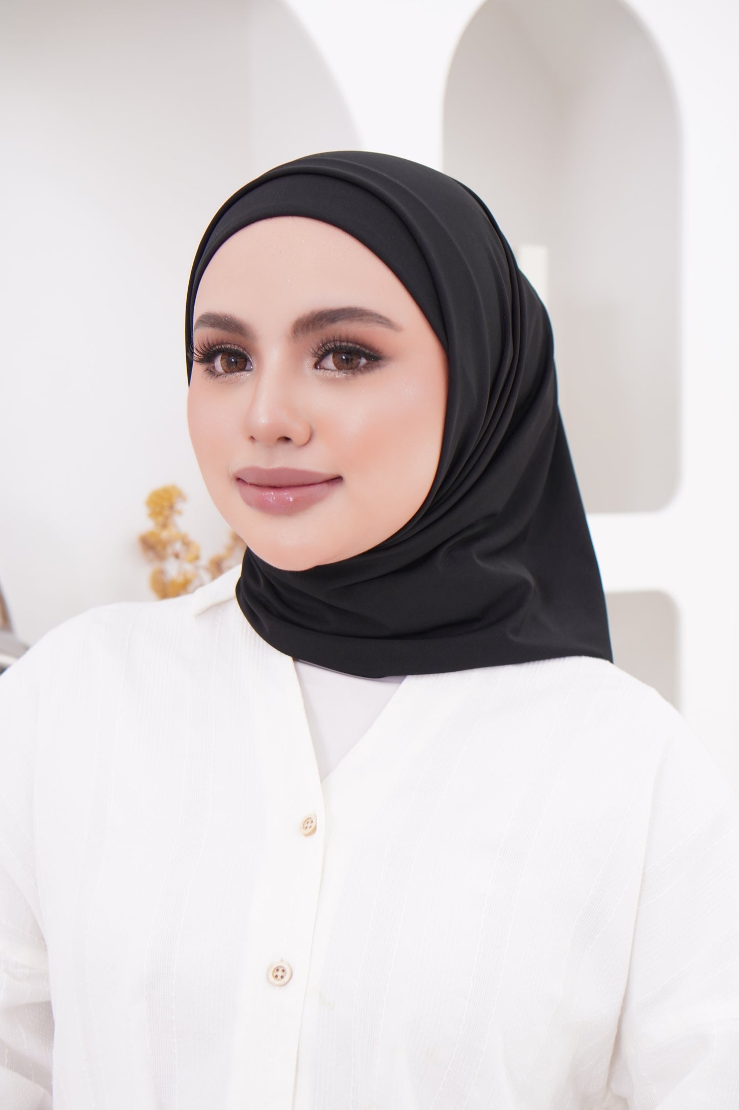 Alyaa Instant Bawal Lycra Ironless