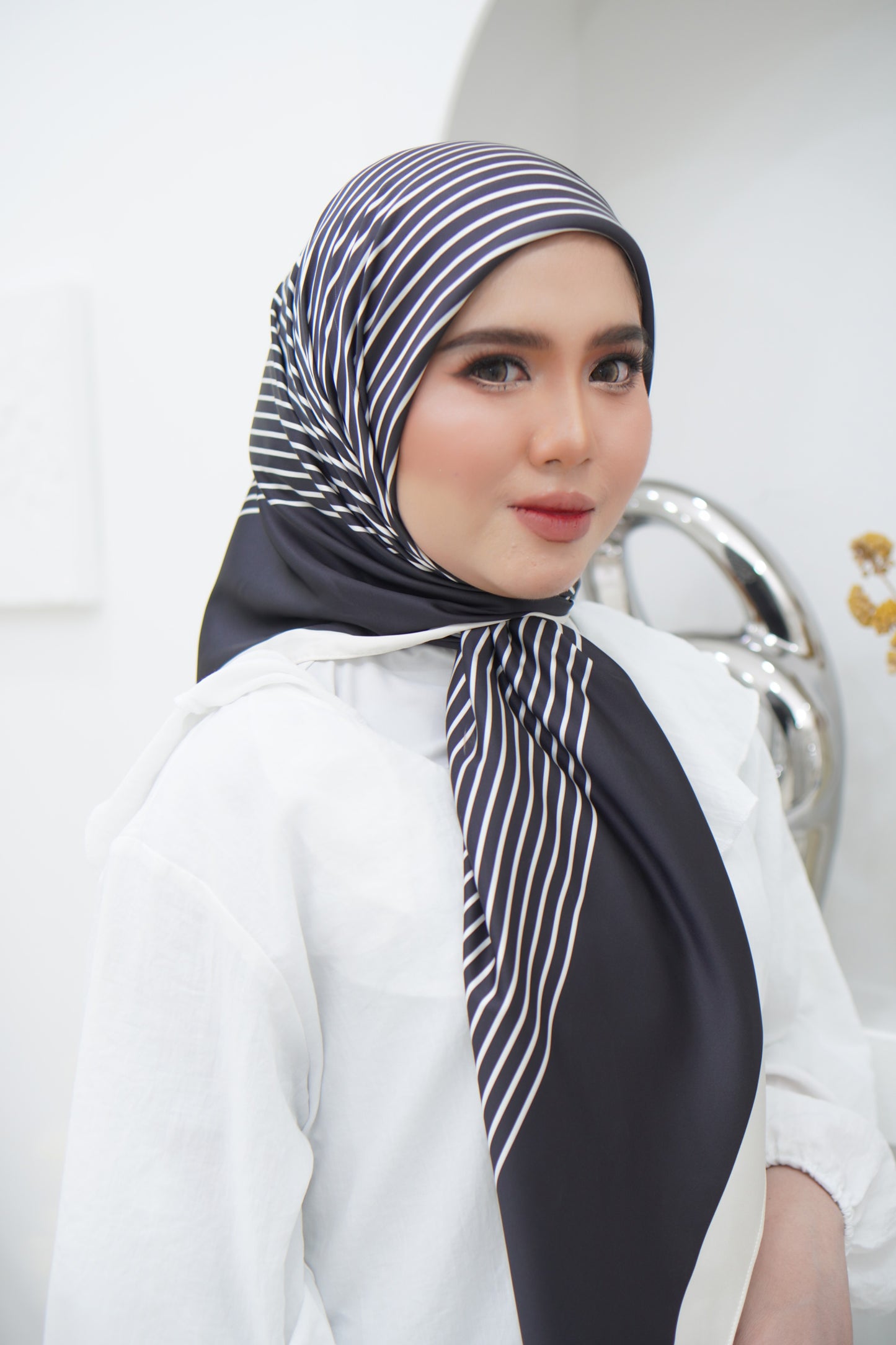 Instant Bawal Printed Satin