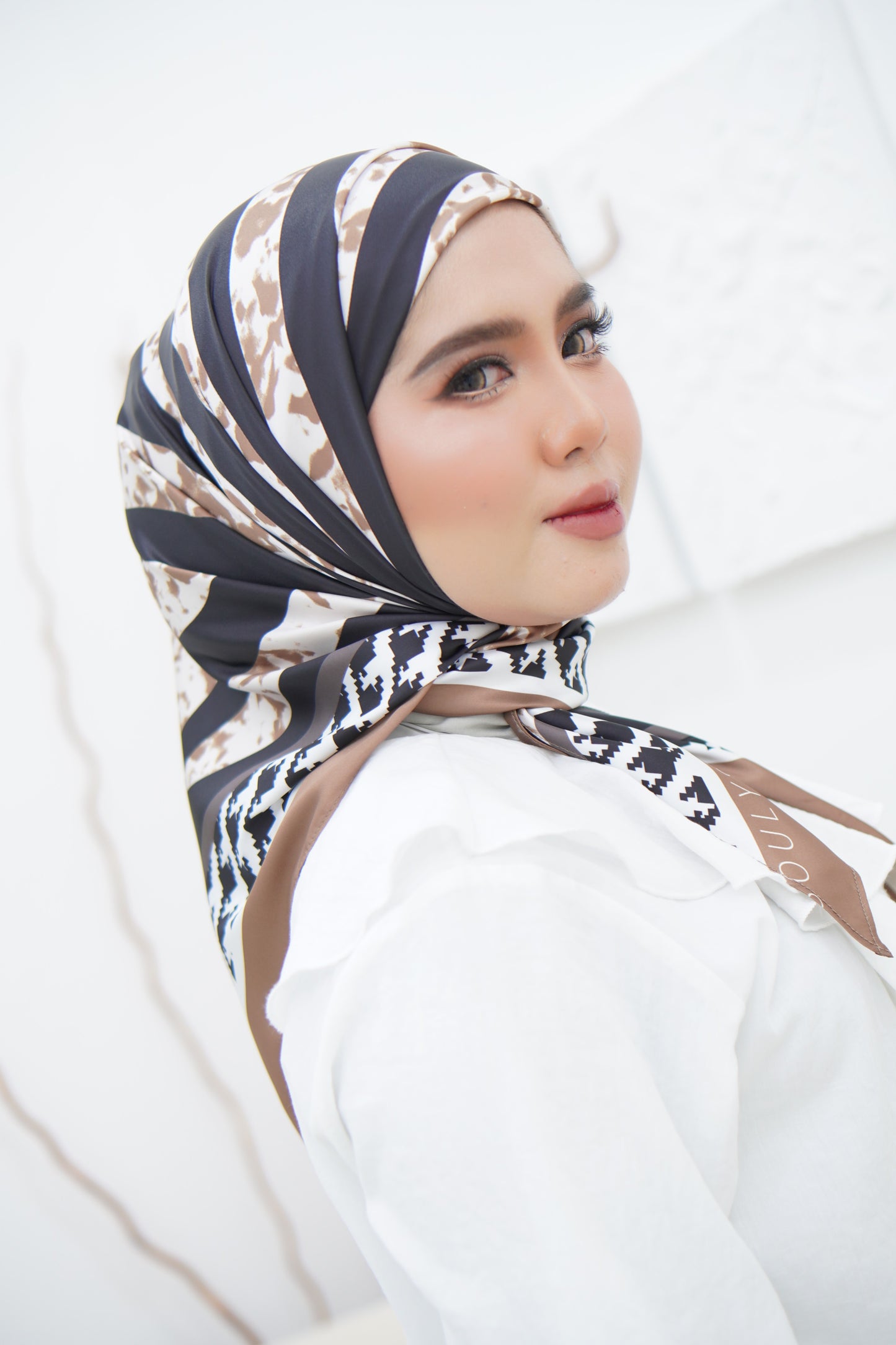 Instant Bawal Printed Satin