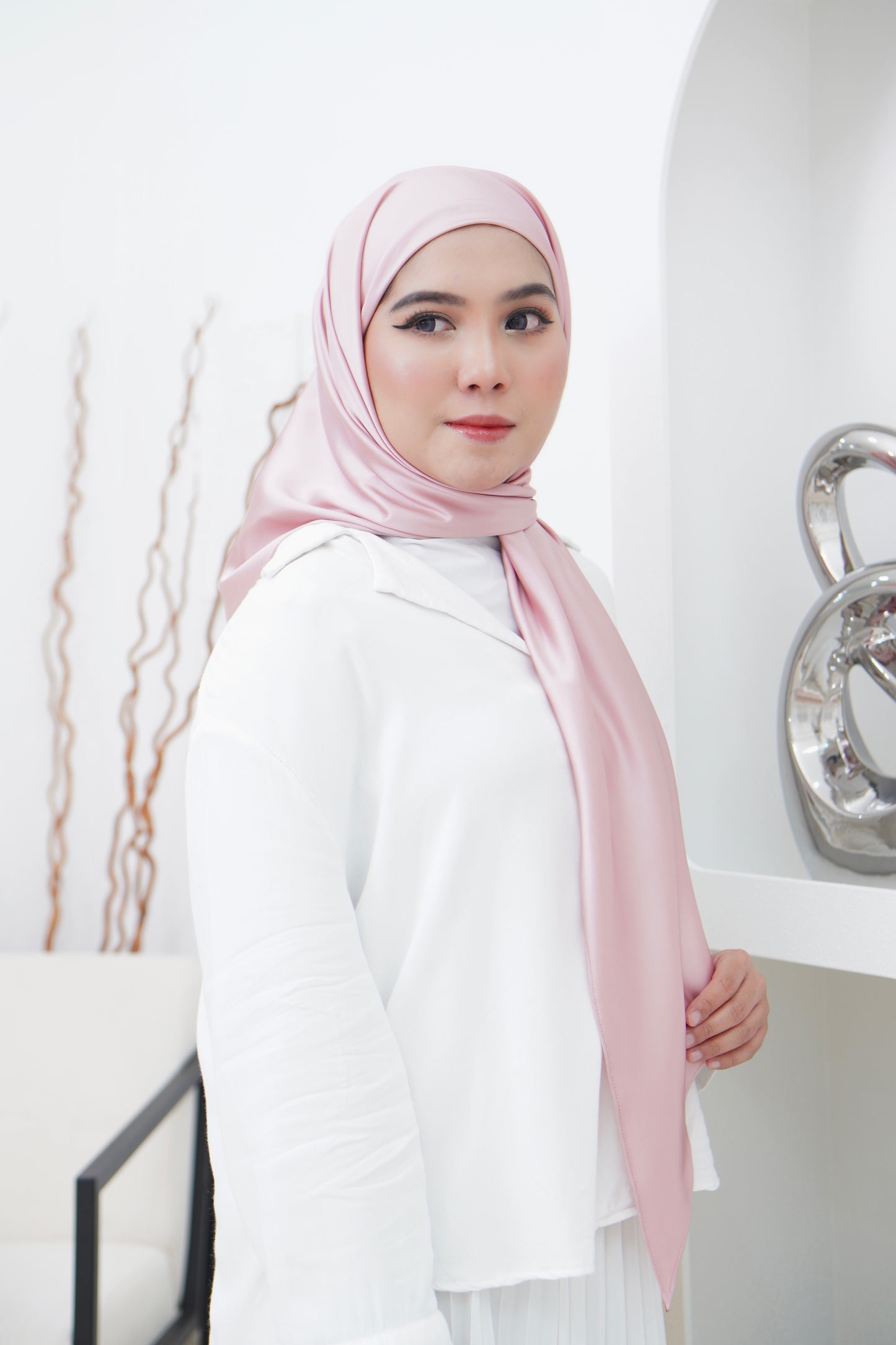 Semi Instant Bawal Jasmine Satin