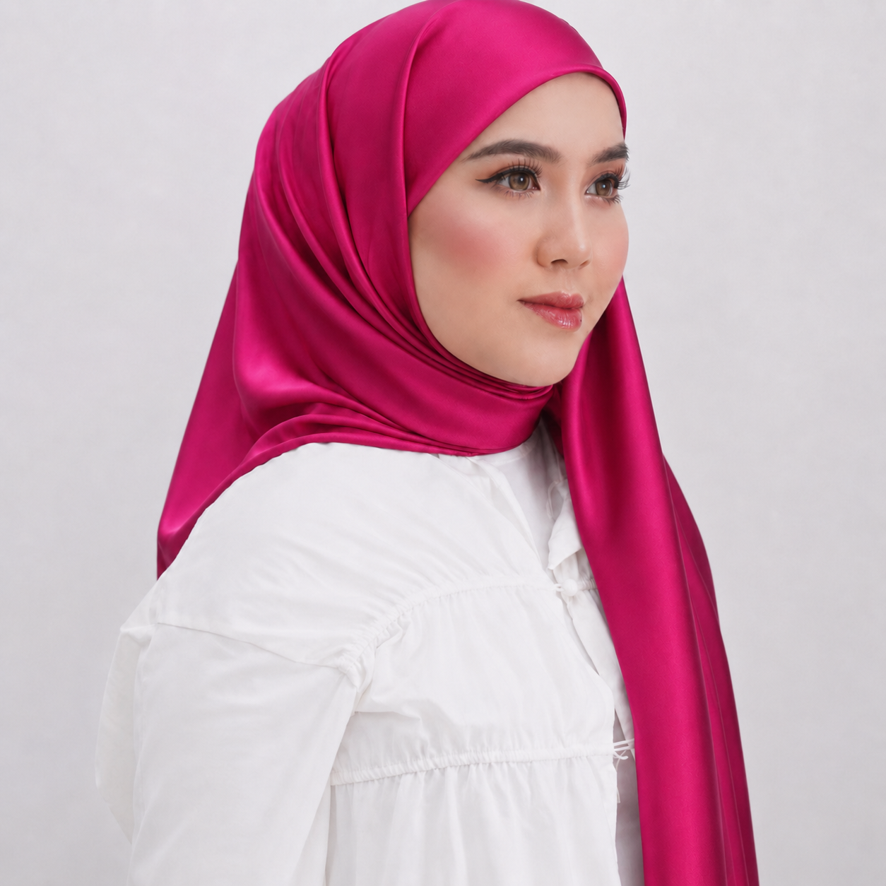 Semi Instant Bawal Jasmine Satin