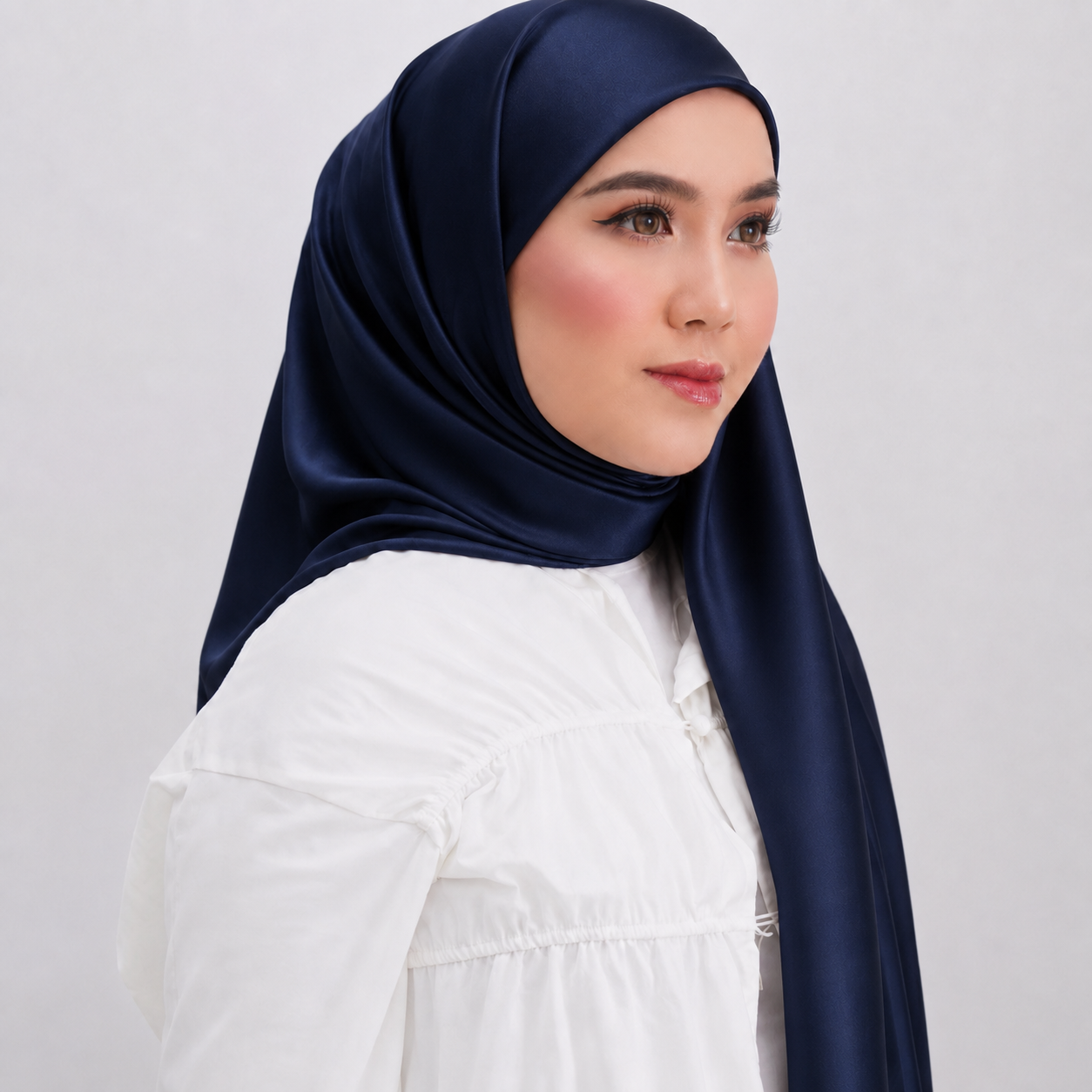 Semi Instant Bawal Jasmine Satin