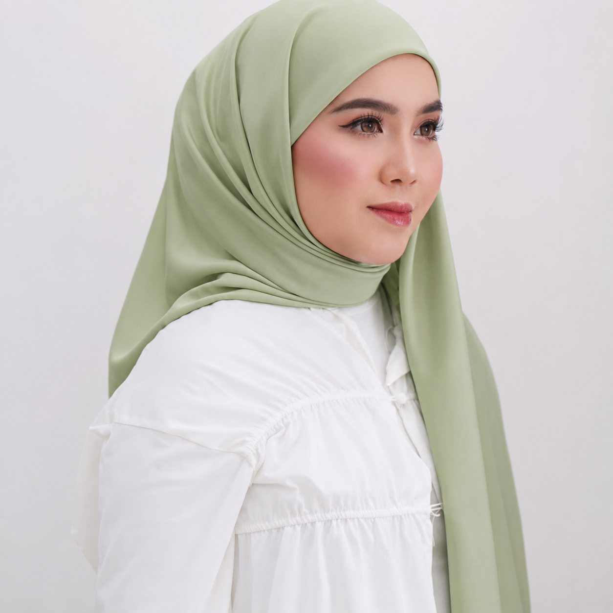 Semi Instant Bawal Jasmine Satin