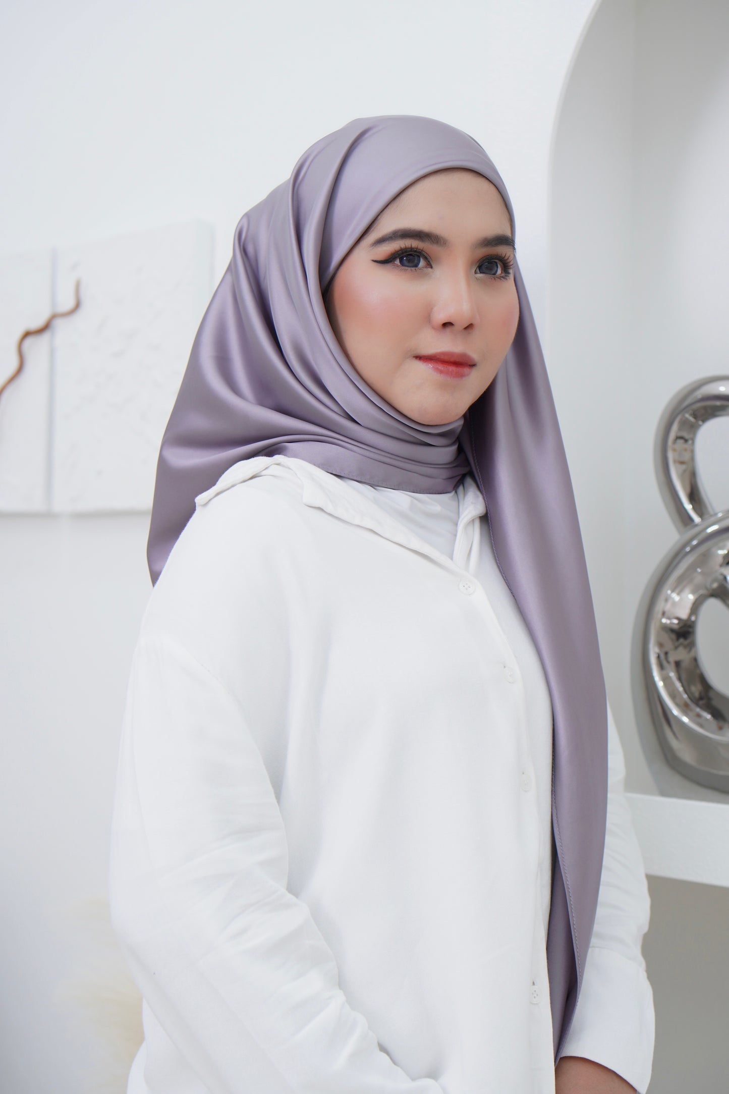 Semi Instant Bawal Jasmine Satin