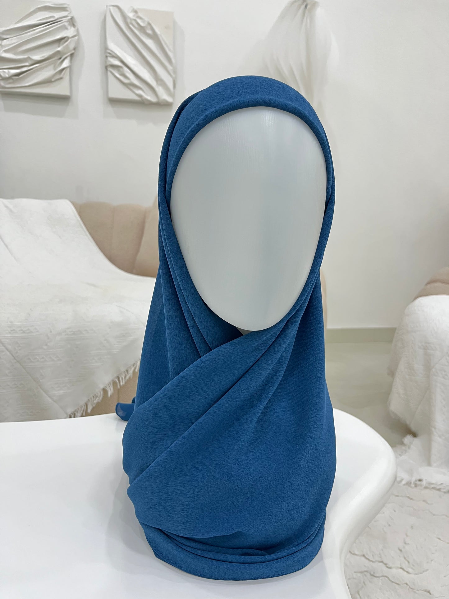 Nayla Instant Bawal Soft Pearl Chiffon (2 Layers)