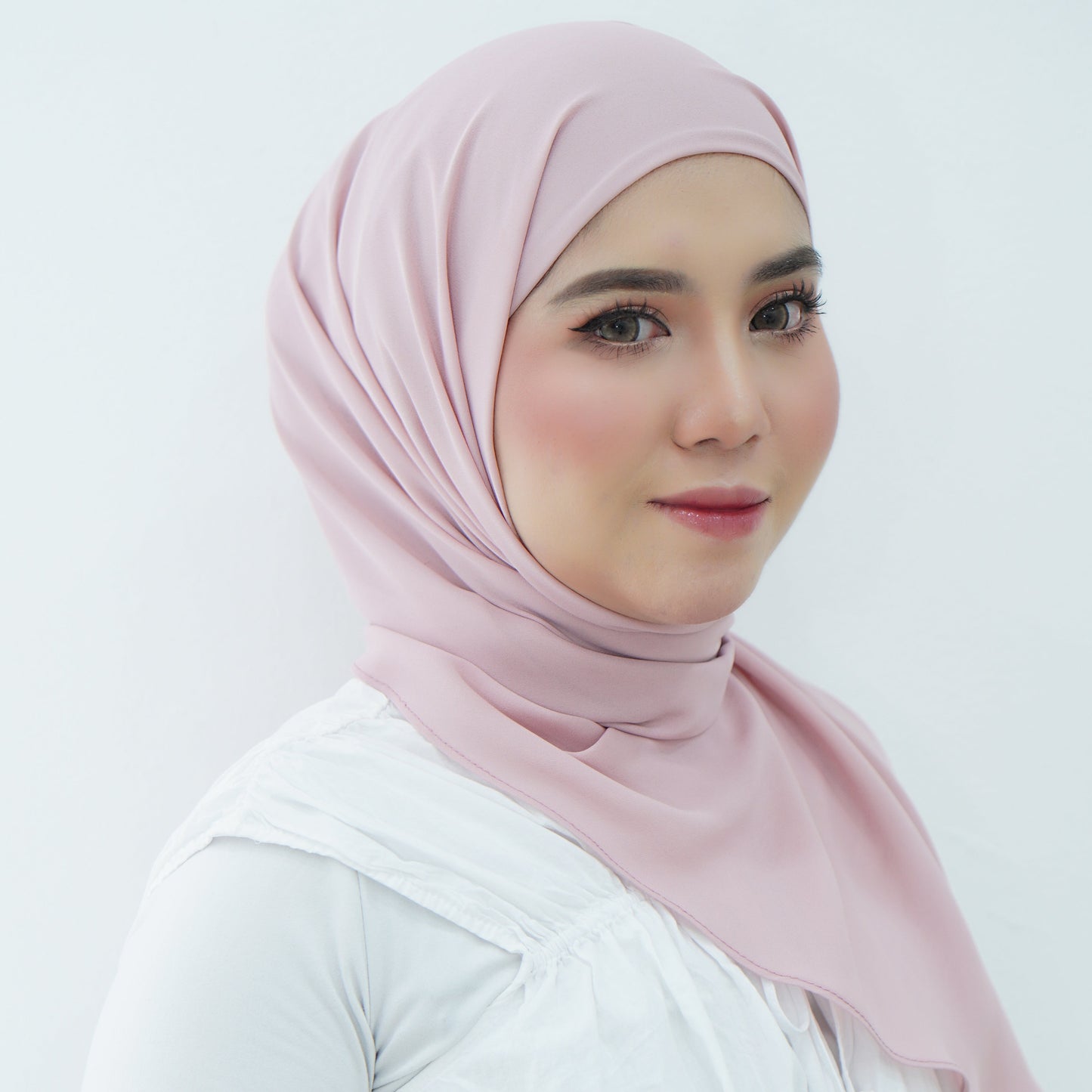 Puteri Bawal Shawl Instant Dobby Chiffon