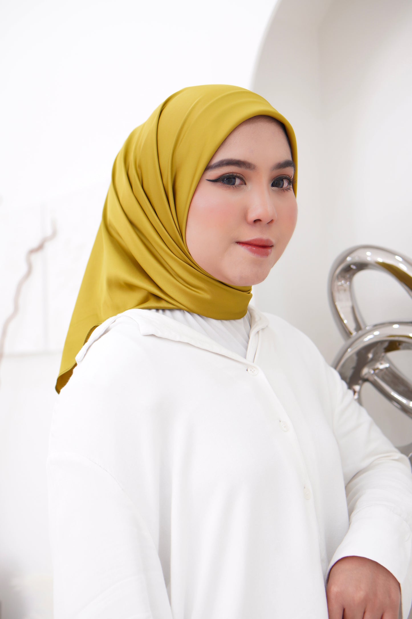 Semi Instant Bawal Jasmine Satin