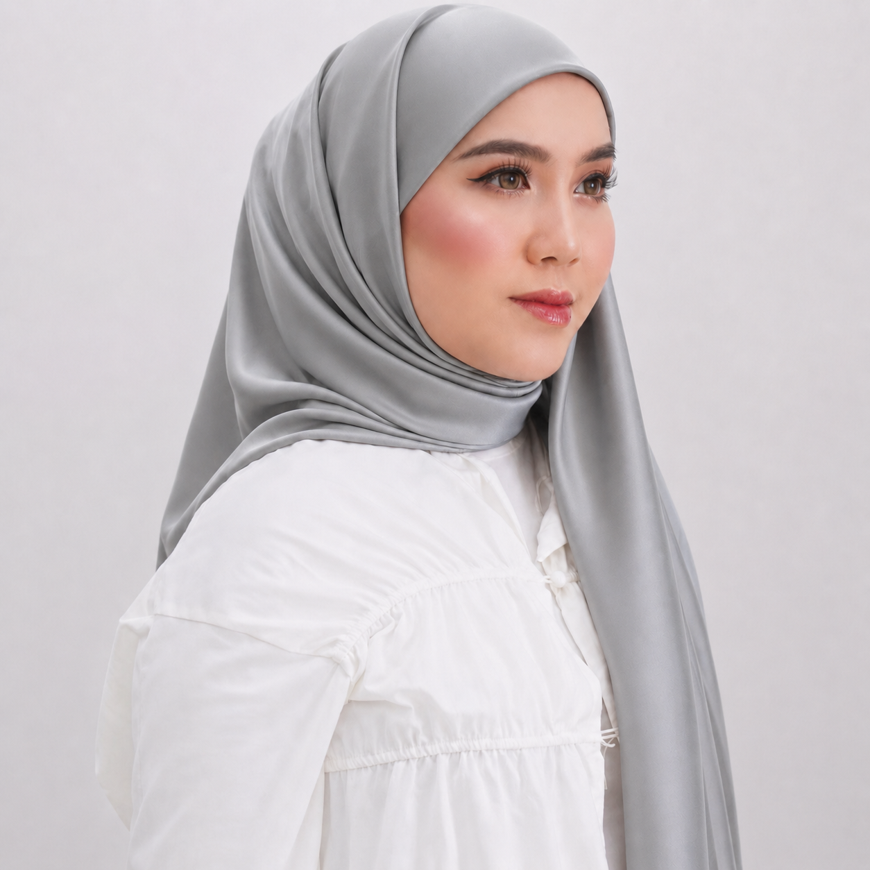 Semi Instant Bawal Jasmine Satin