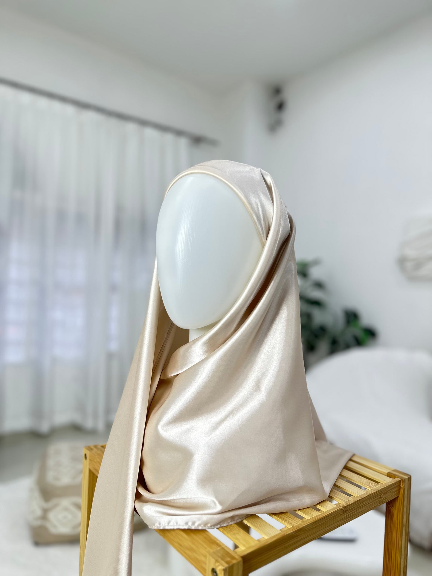 Semi Instant Bawal Jasmine Satin