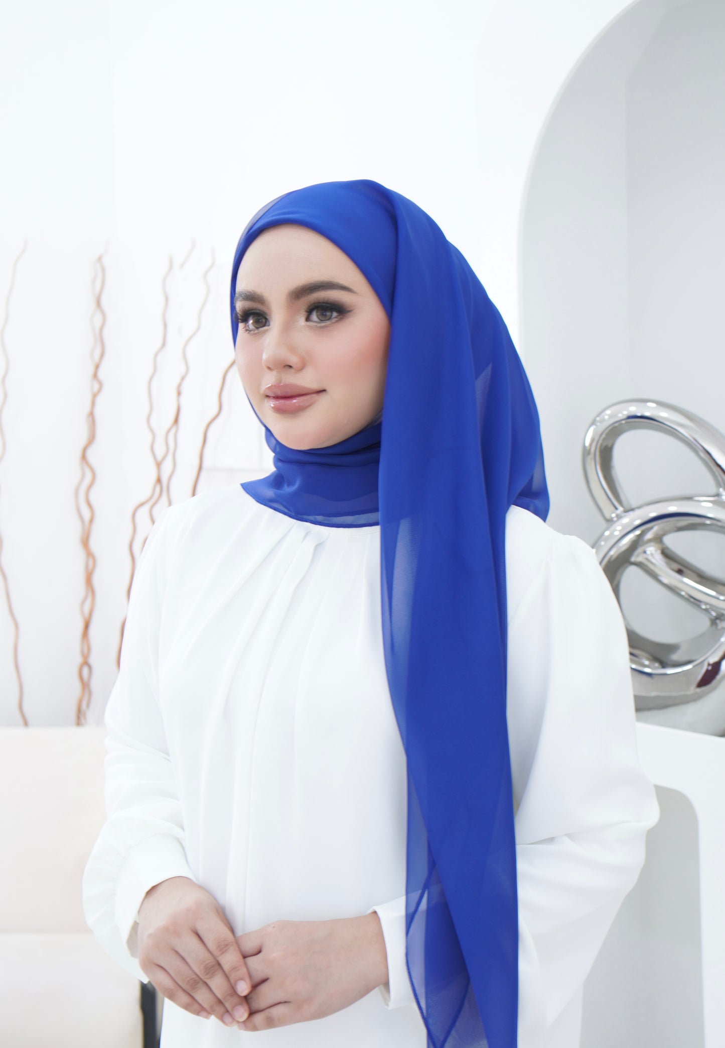 Ella Instant Bawal Soft Organza