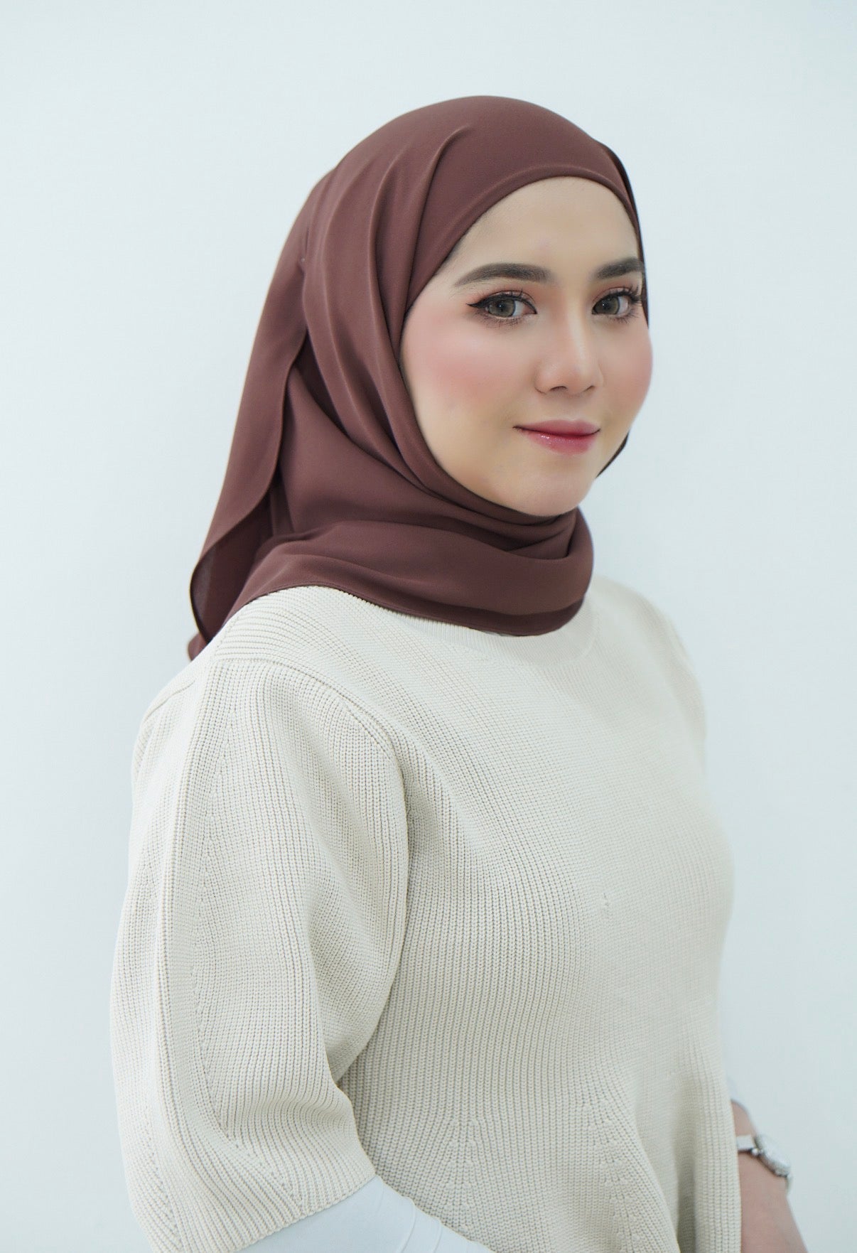 Puteri Bawal Shawl Instant Dobby Chiffon