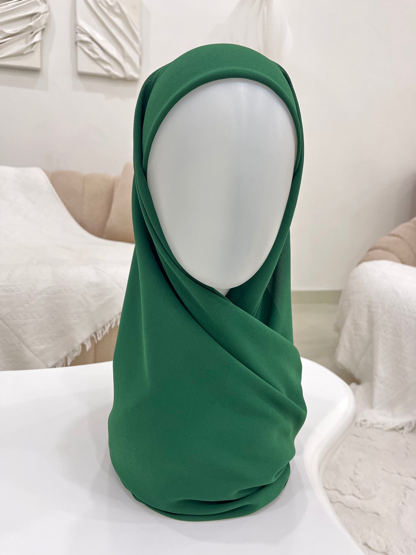 Nayla Instant Bawal Soft Pearl Chiffon (2 Layers)