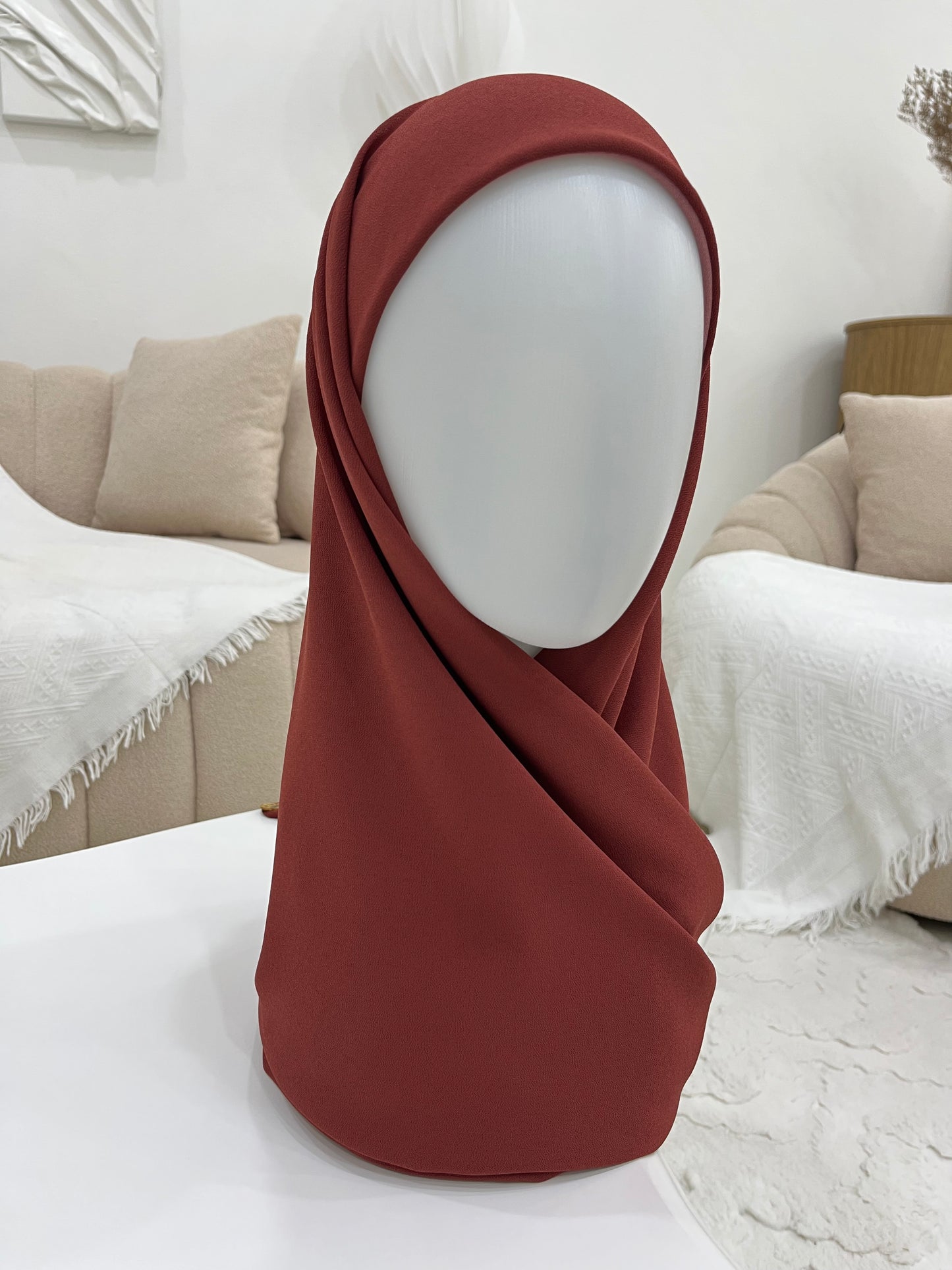 Nayla Instant Bawal Soft Pearl Chiffon (2 Layers)