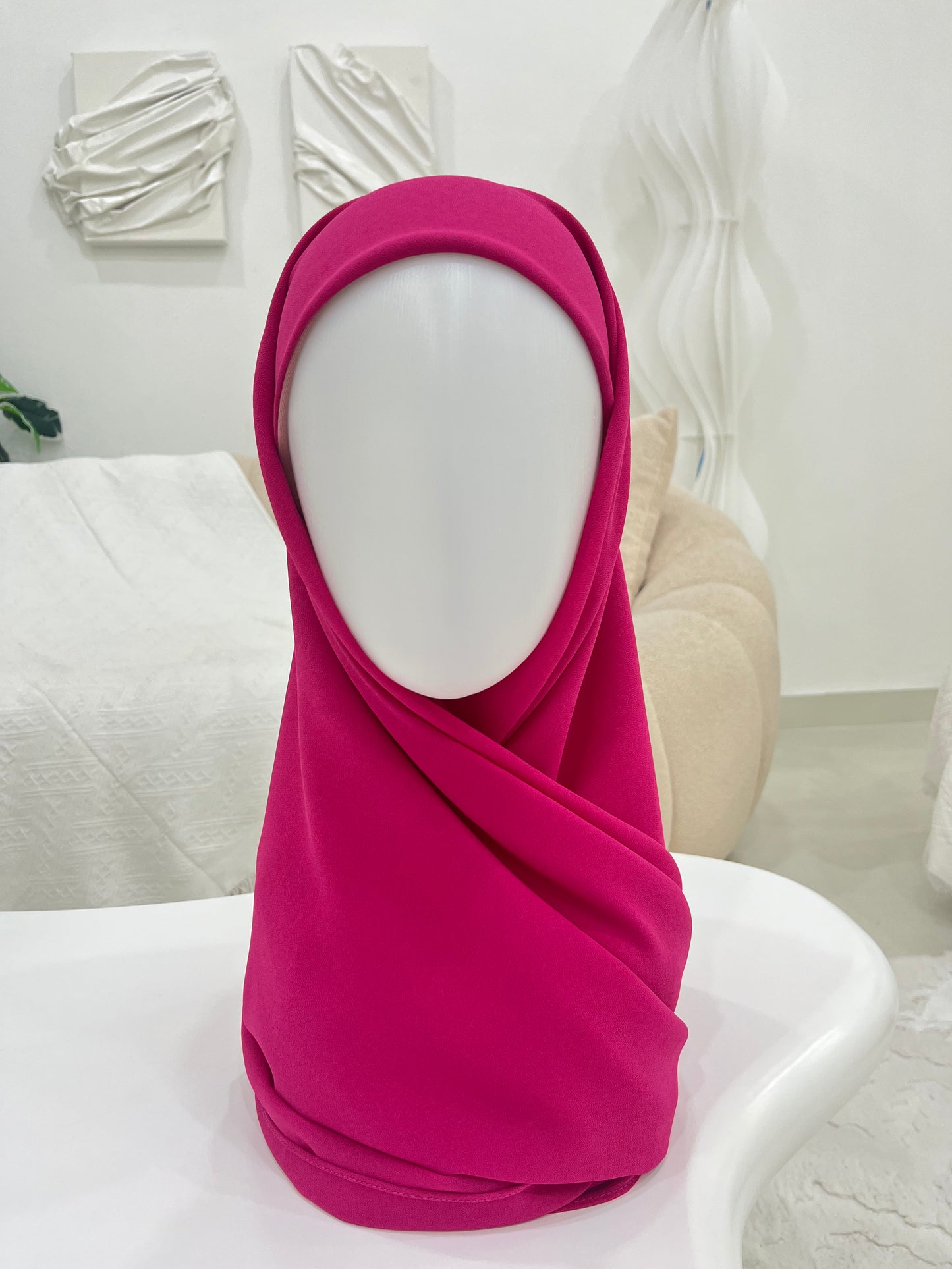 Nayla Instant Bawal Soft Pearl Chiffon (2 Layers)