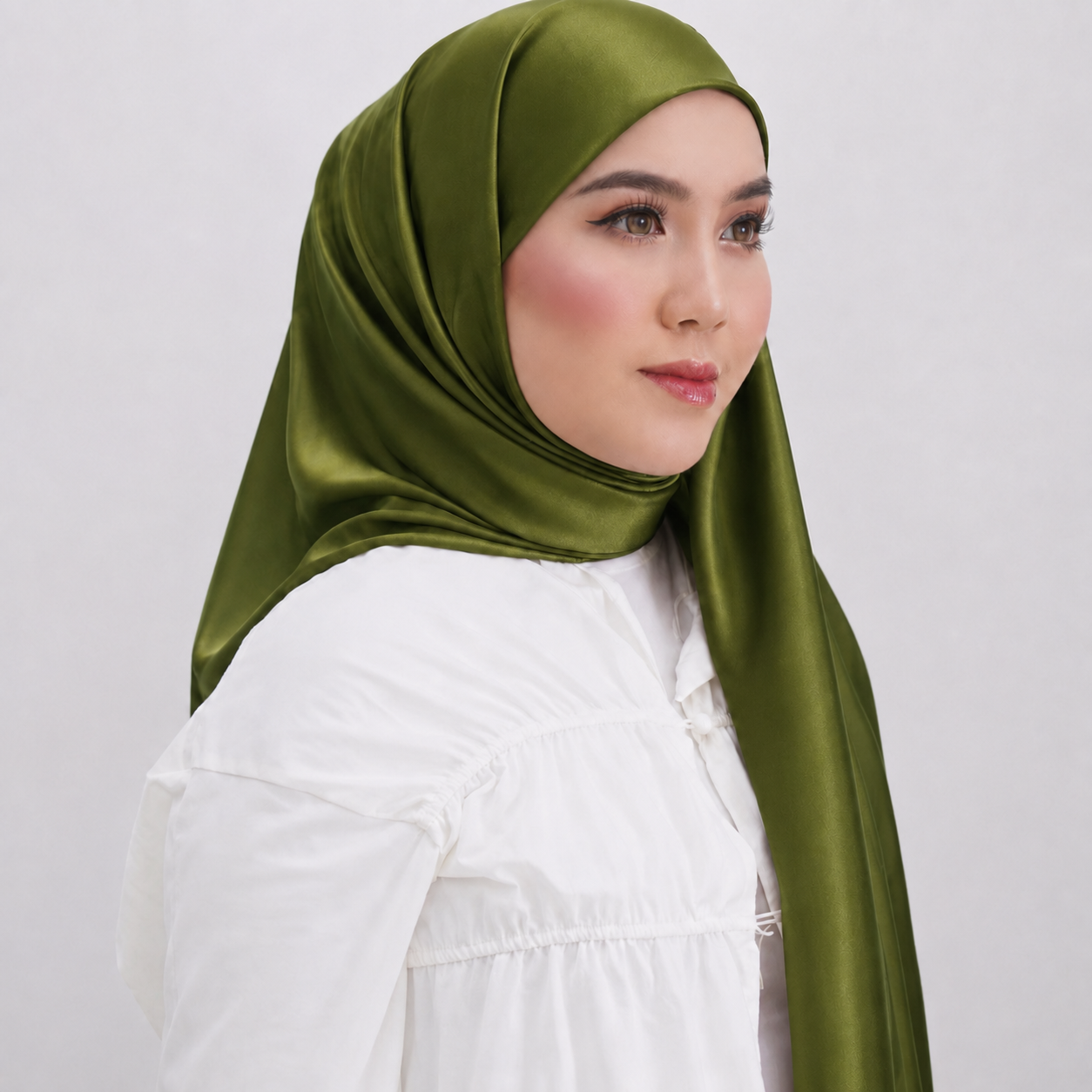 Semi Instant Bawal Jasmine Satin