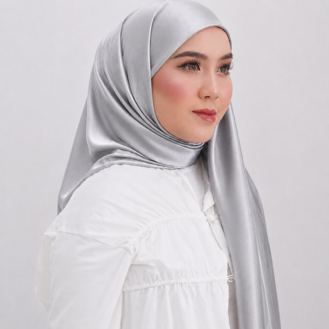 Semi Instant Bawal Jasmine Satin