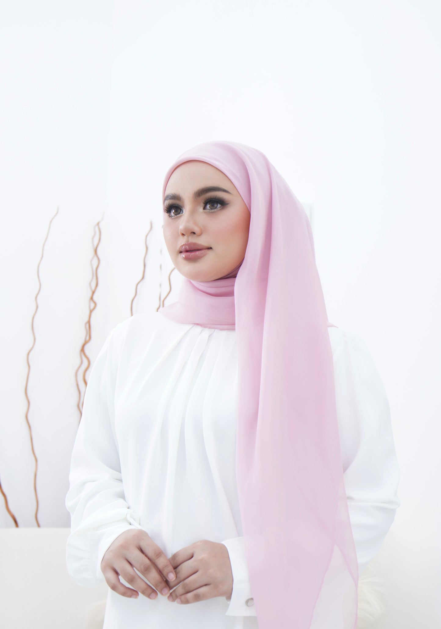 Ella Instant Bawal Soft Organza