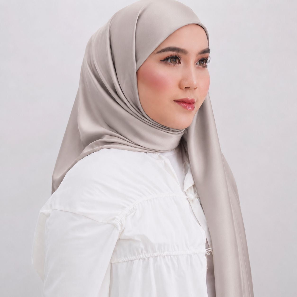 Semi Instant Bawal Jasmine Satin