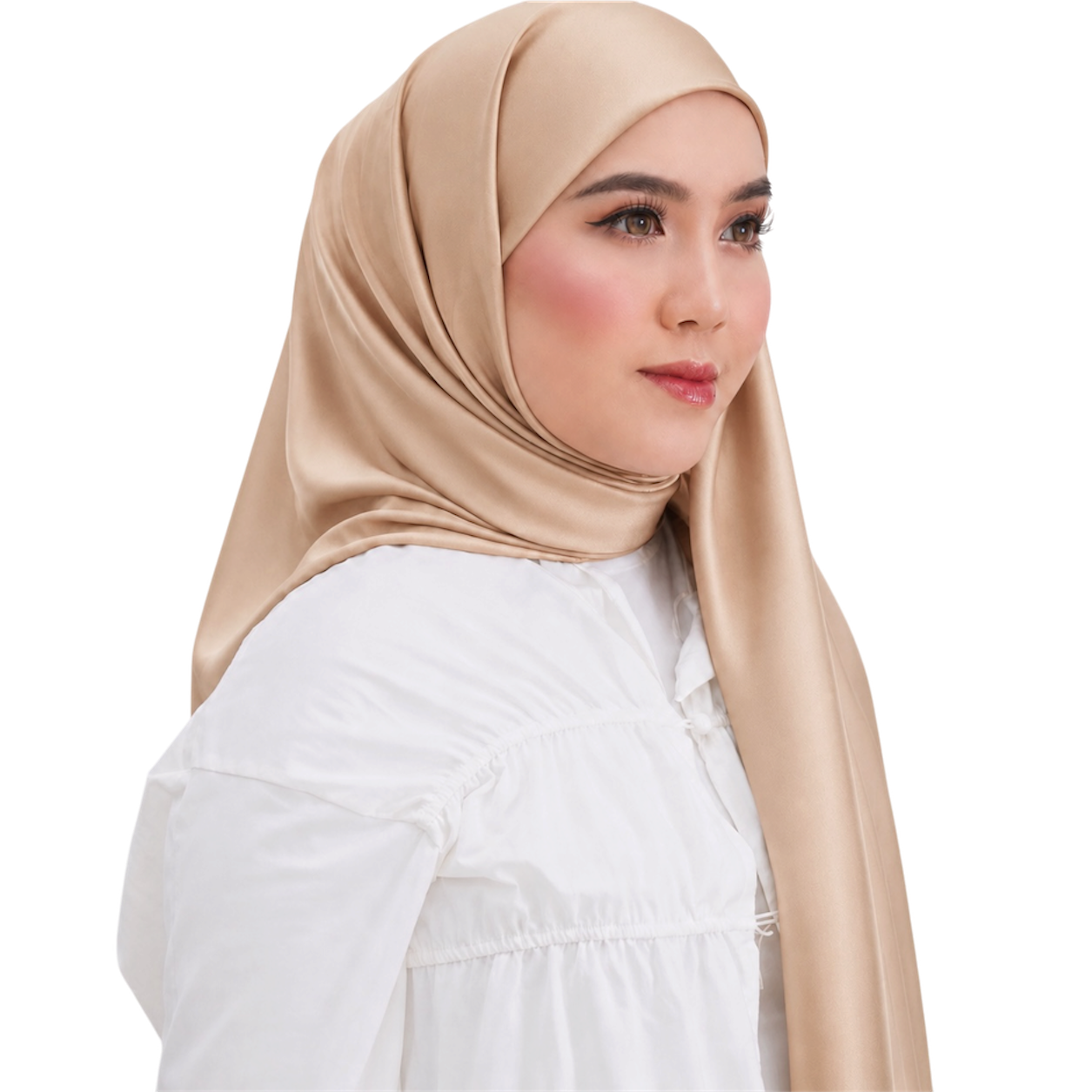 Semi Instant Bawal Jasmine Satin