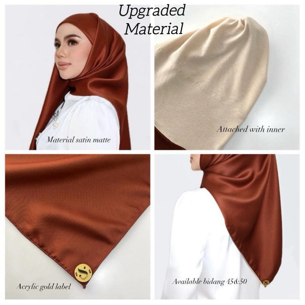 Semi Instant Bawal Jasmine Satin