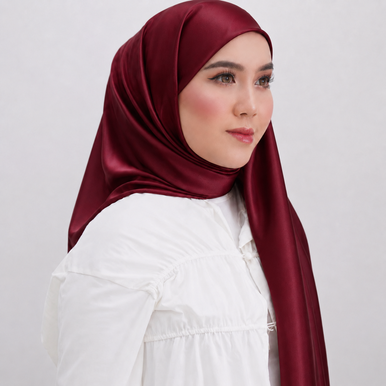 Semi Instant Bawal Jasmine Satin