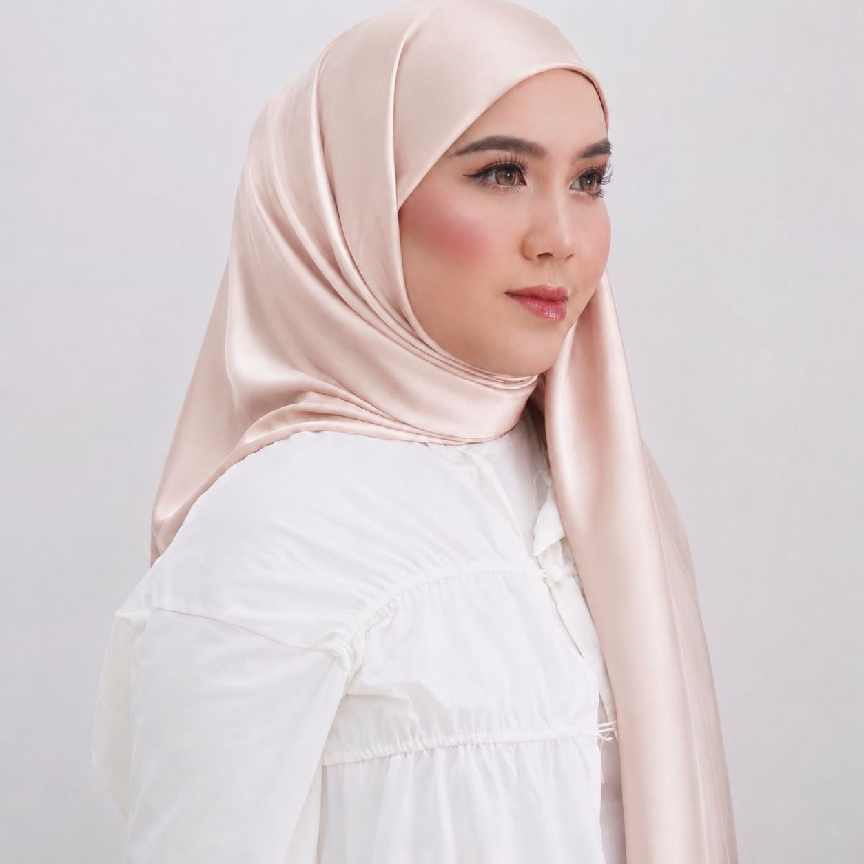 Semi Instant Bawal Jasmine Satin