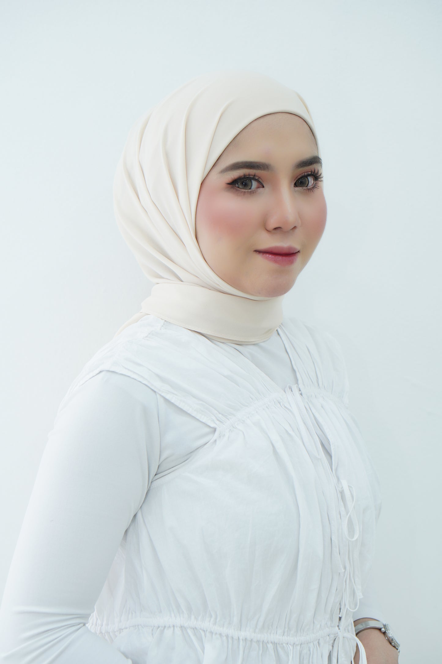 Puteri Bawal Shawl Instant Dobby Chiffon