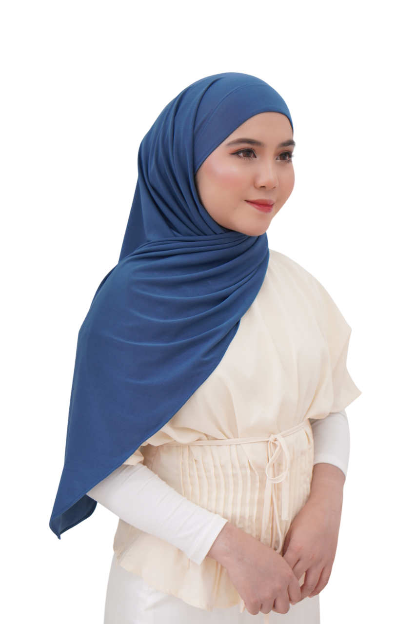 Alyaa Instant Bawal Tieback Ironless (Tidak Melekat) Sport Friendly
