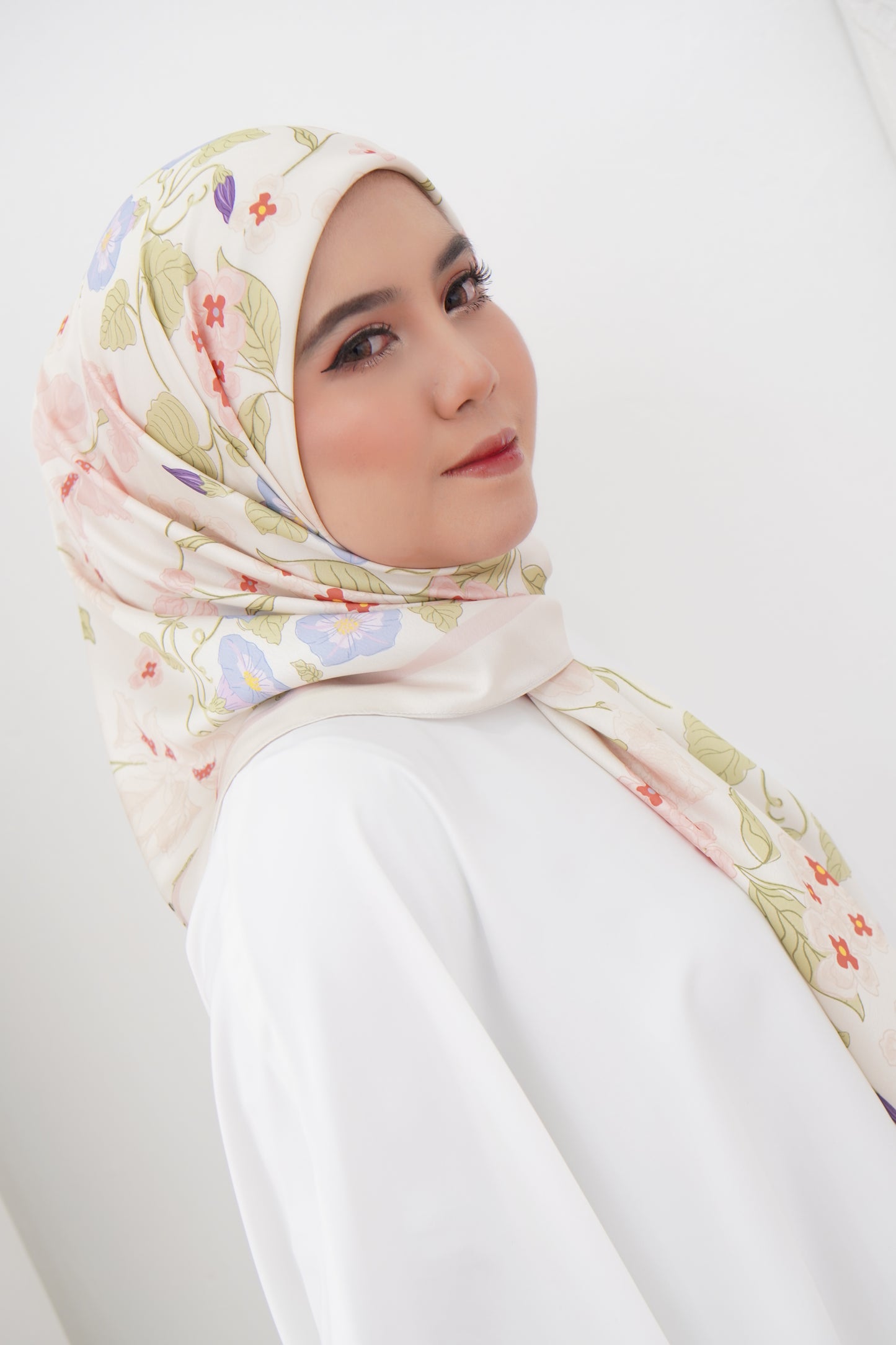Instant Bawal Printed Satin