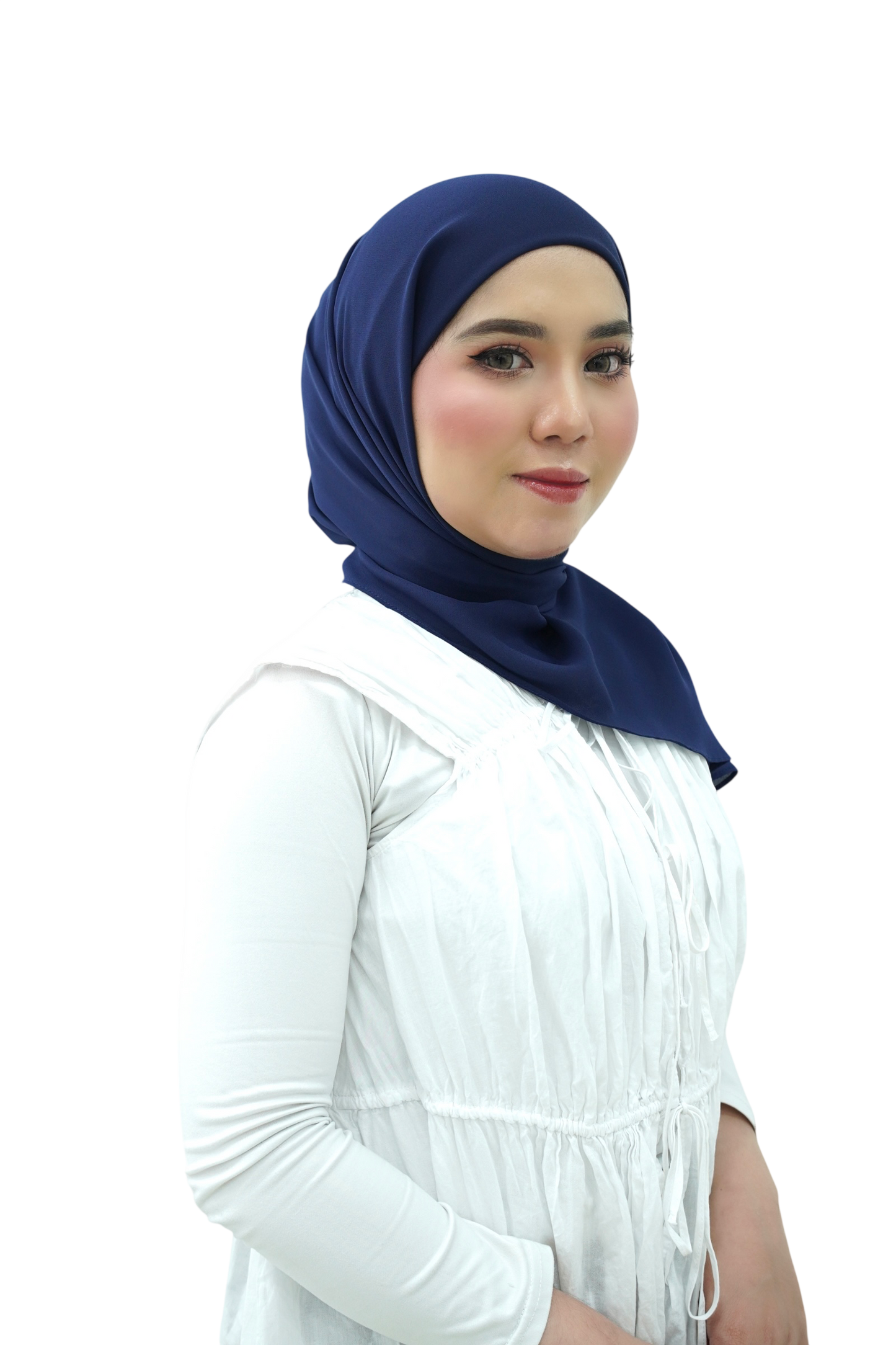 Puteri Bawal Shawl Instant Dobby Chiffon