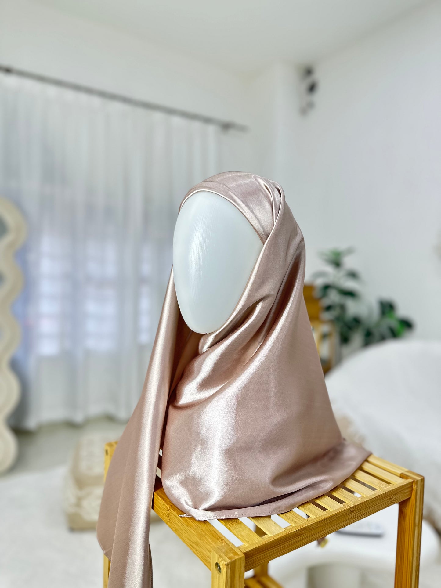 Semi Instant Bawal Jasmine Satin