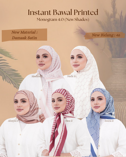 Instant Bawal Printed Satin