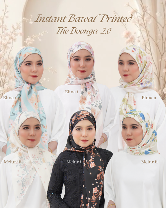 Instant Bawal Printed Satin