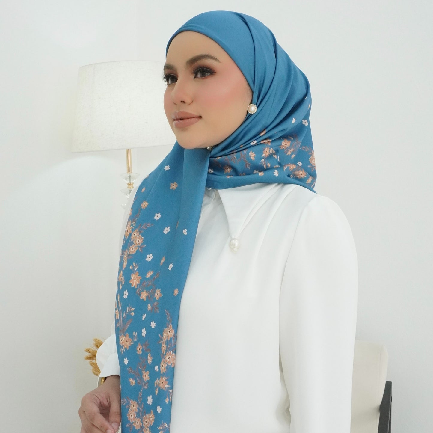 Instant Bawal Printed Satin