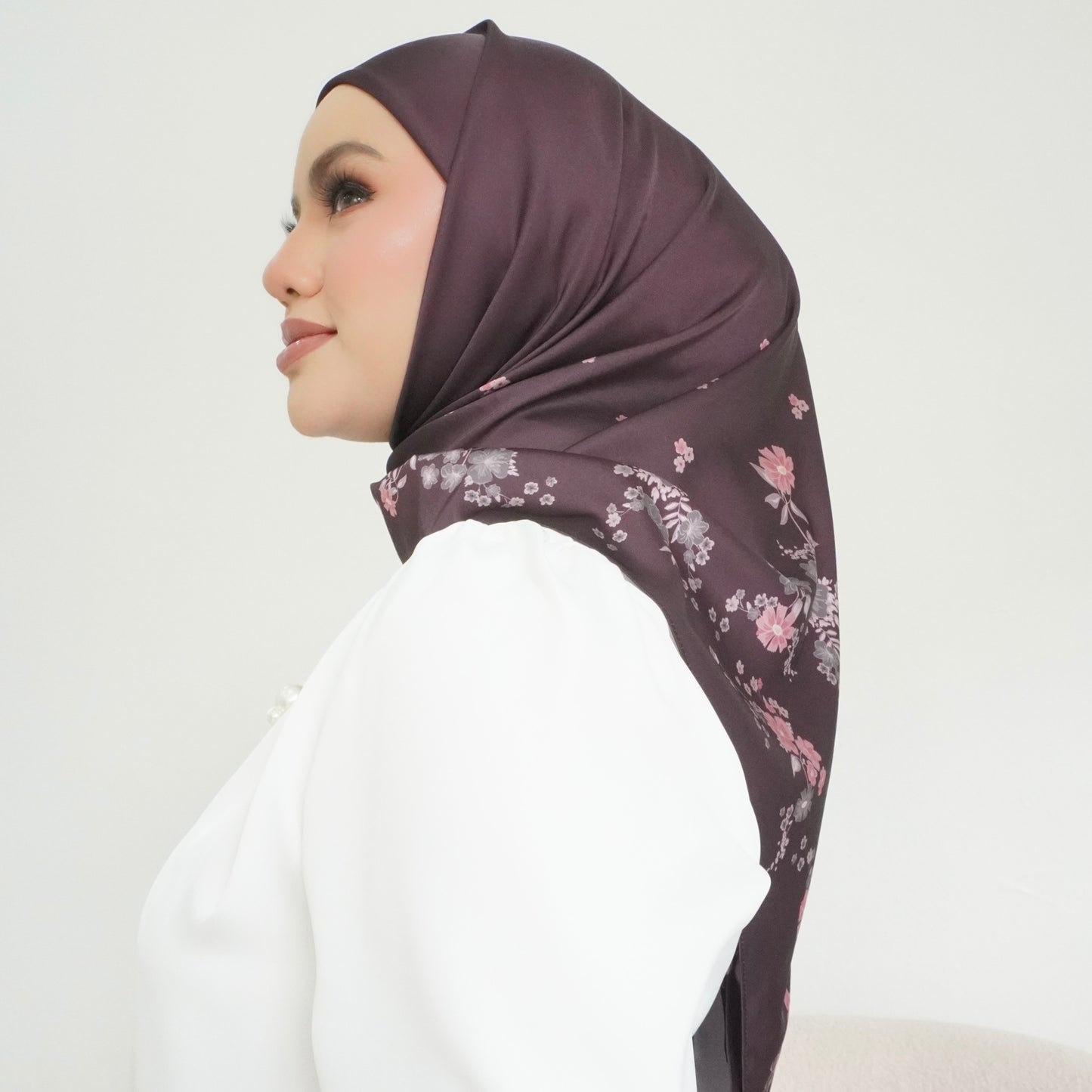 Instant Bawal Printed Satin