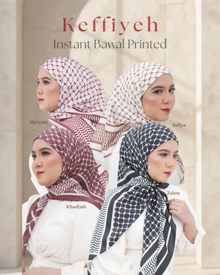 Instant Bawal Printed Satin
