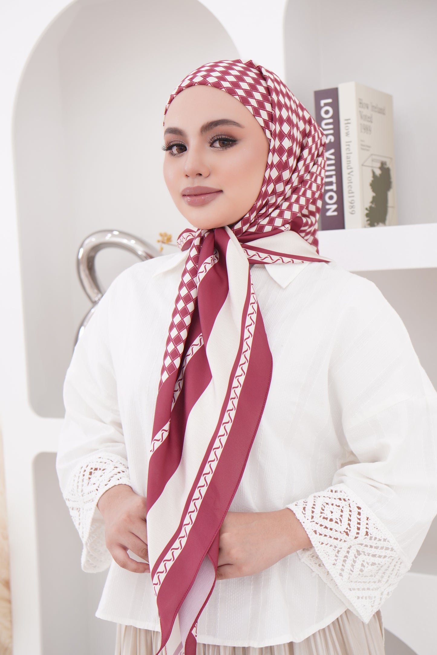 Instant Bawal Printed Satin